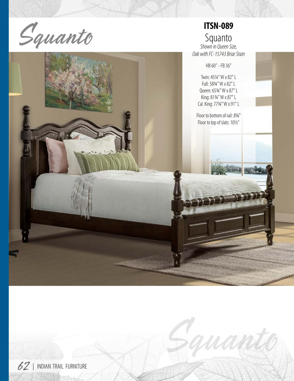 Squanto Bed