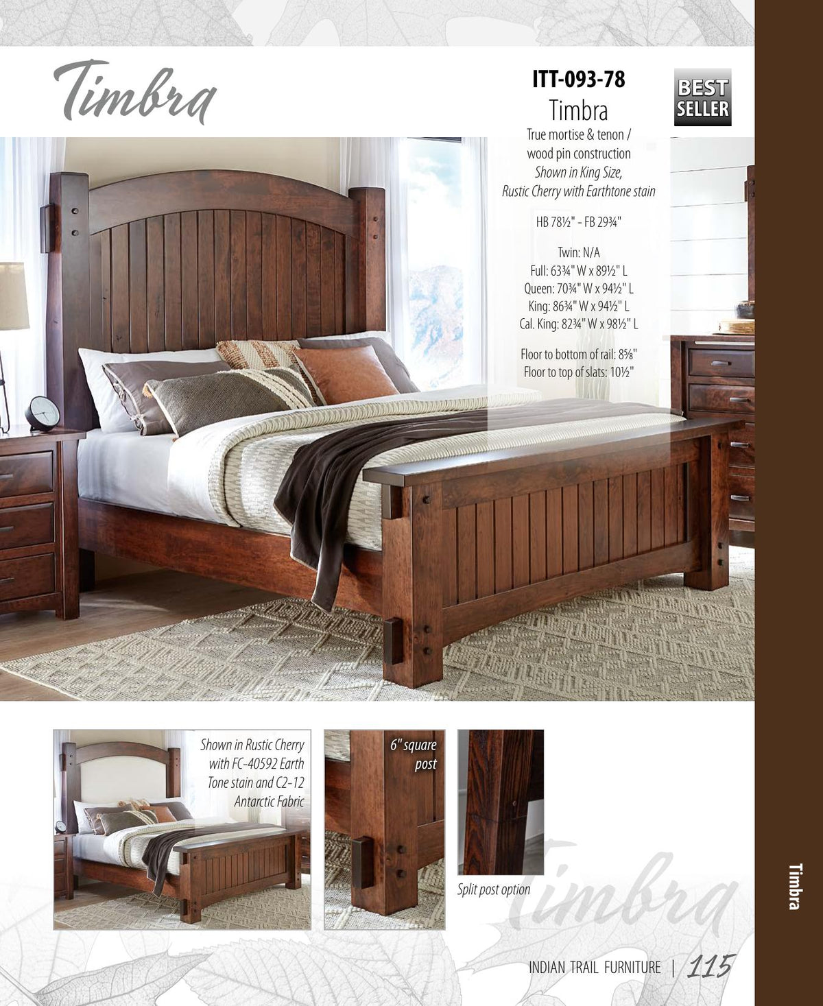 Timbra Bed (Tall)
