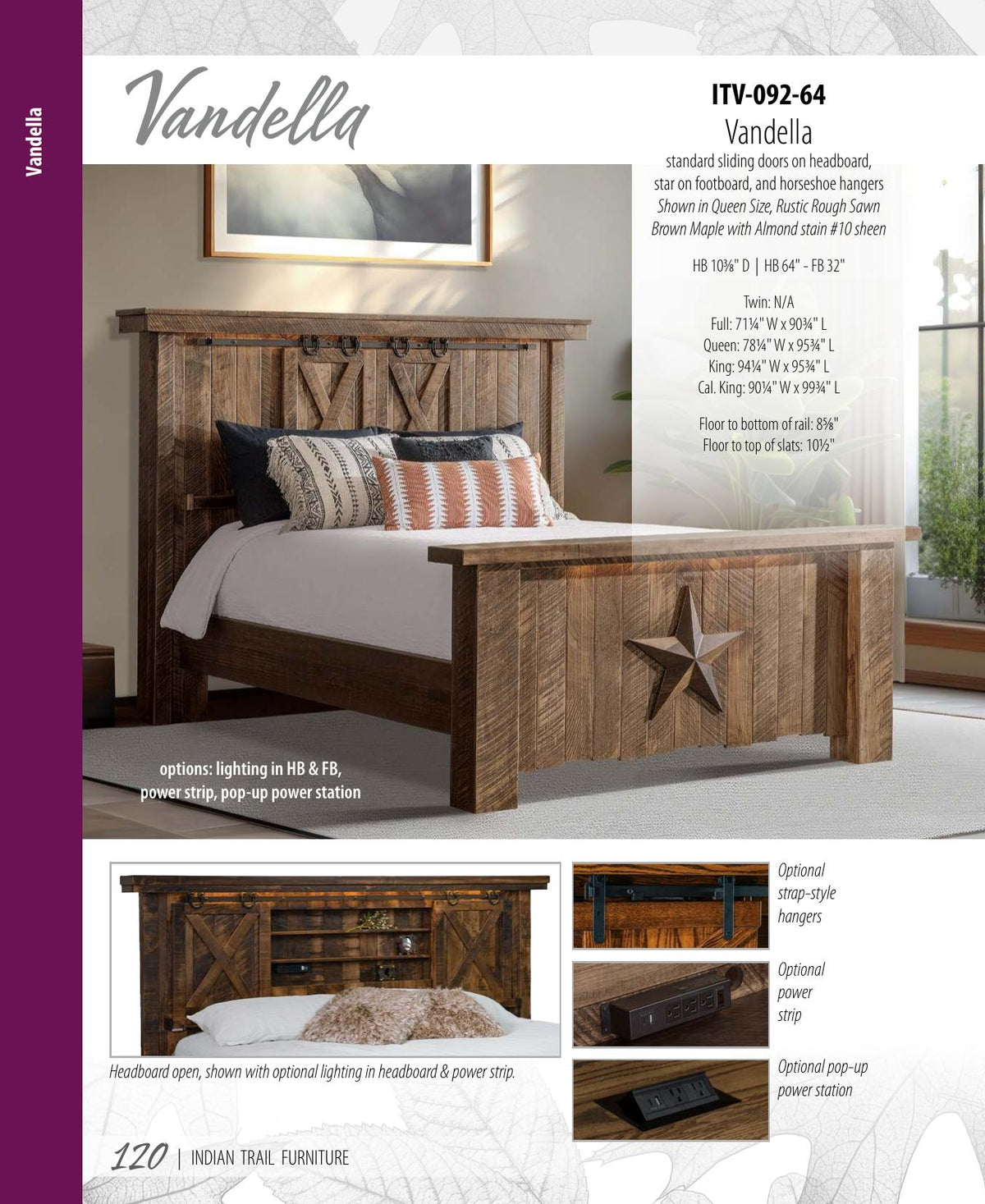 Vandella Bed (Short)