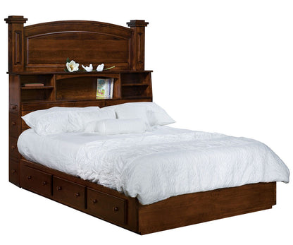 Lexington Bookcase Headboard w/ Low Footboard