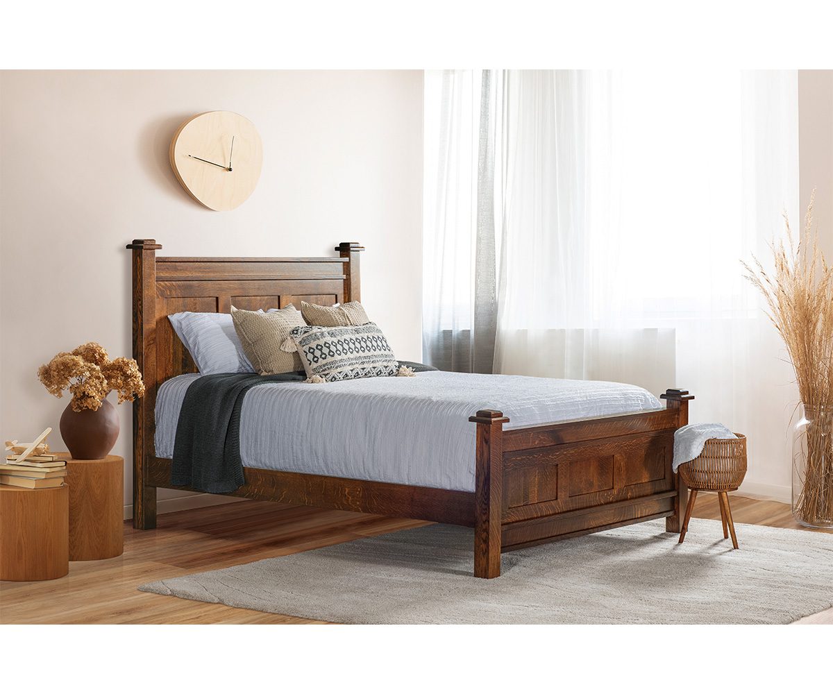 American Panel Bed