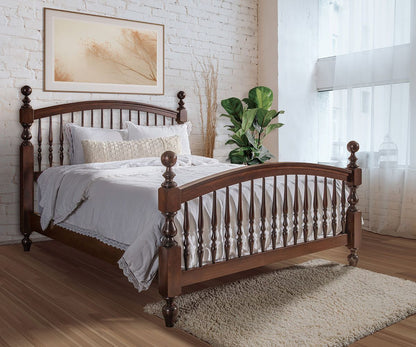 Bow Spindle Bed