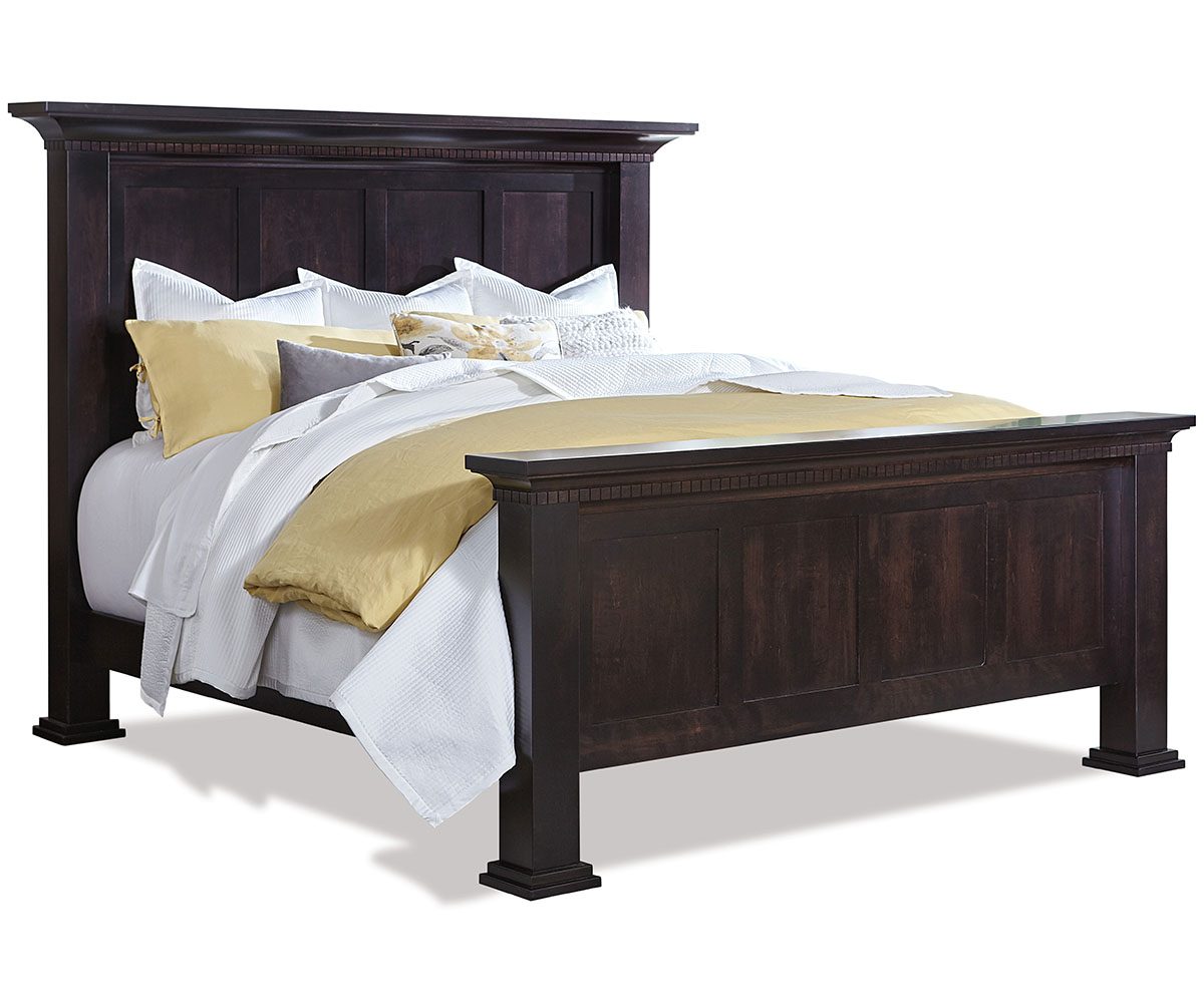 Empire Bookcase Headboard w/ Low Footboard