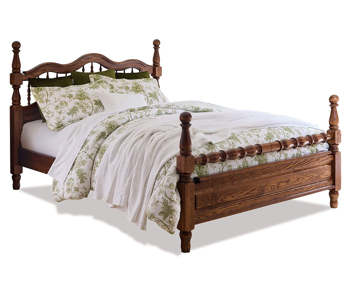Non-Wrap Bed
