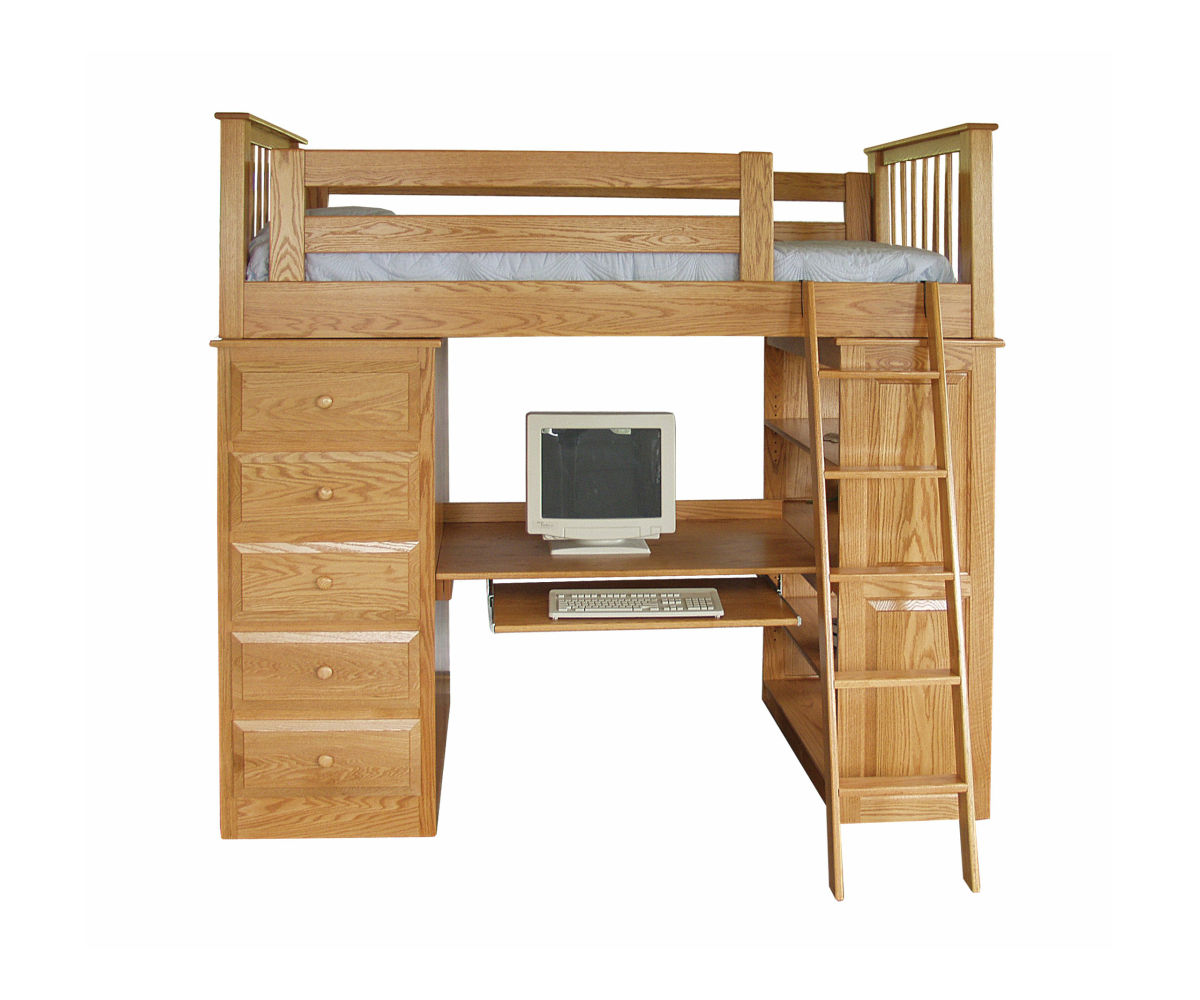 Loft Bed With Desk