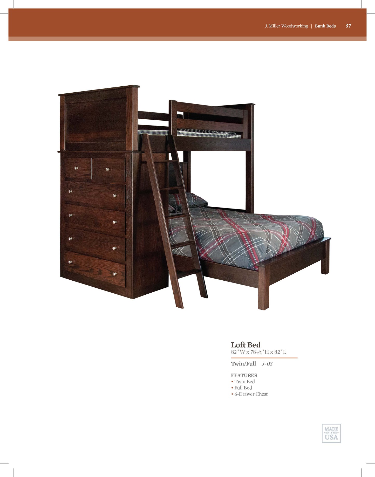 Loft Bed Twin/Full