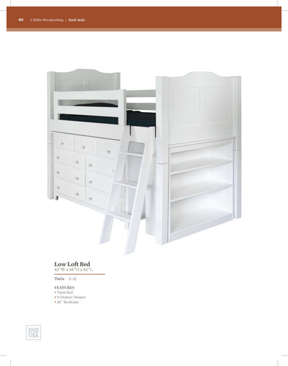 Low Loft Bed