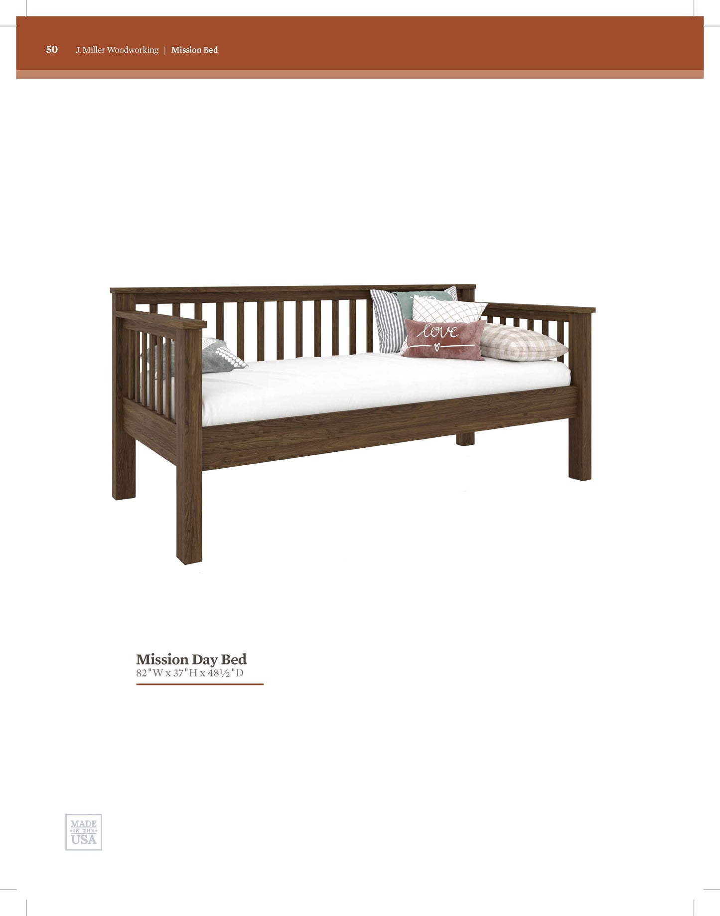 Mission Day Bed
