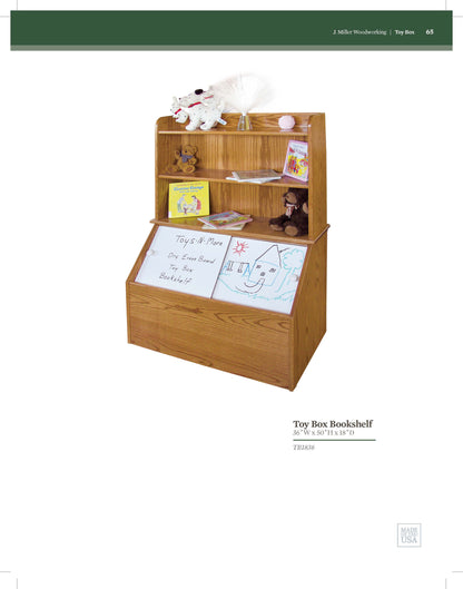 Toy Box Bookshelf