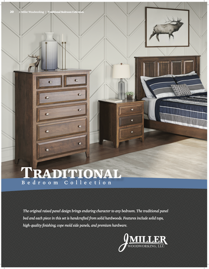 Raised Panel Bed
