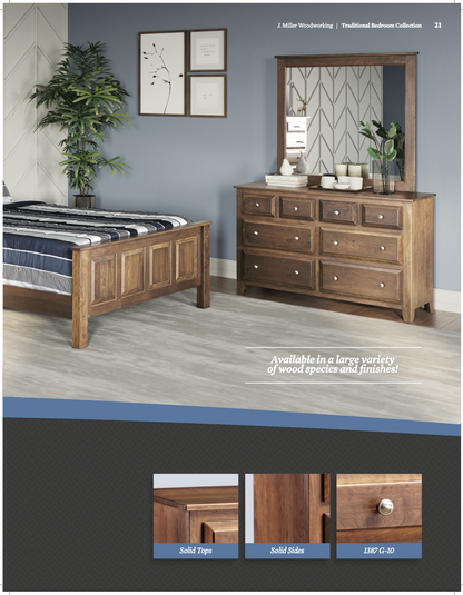 Raised Panel Bed