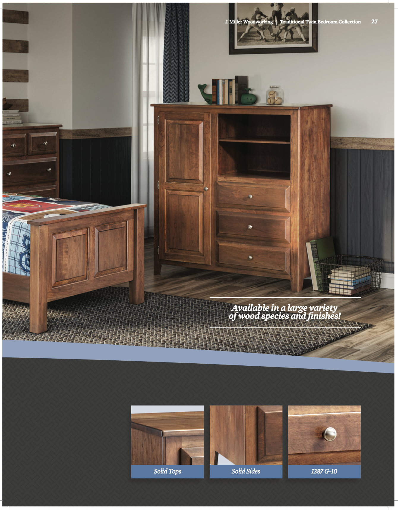 Raised Panel Bed