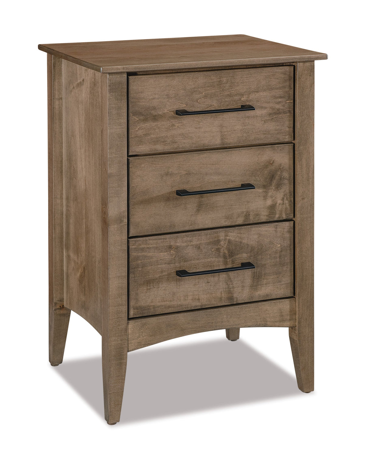 Atlantic 3 Drawer Nightstand – 21¾"W