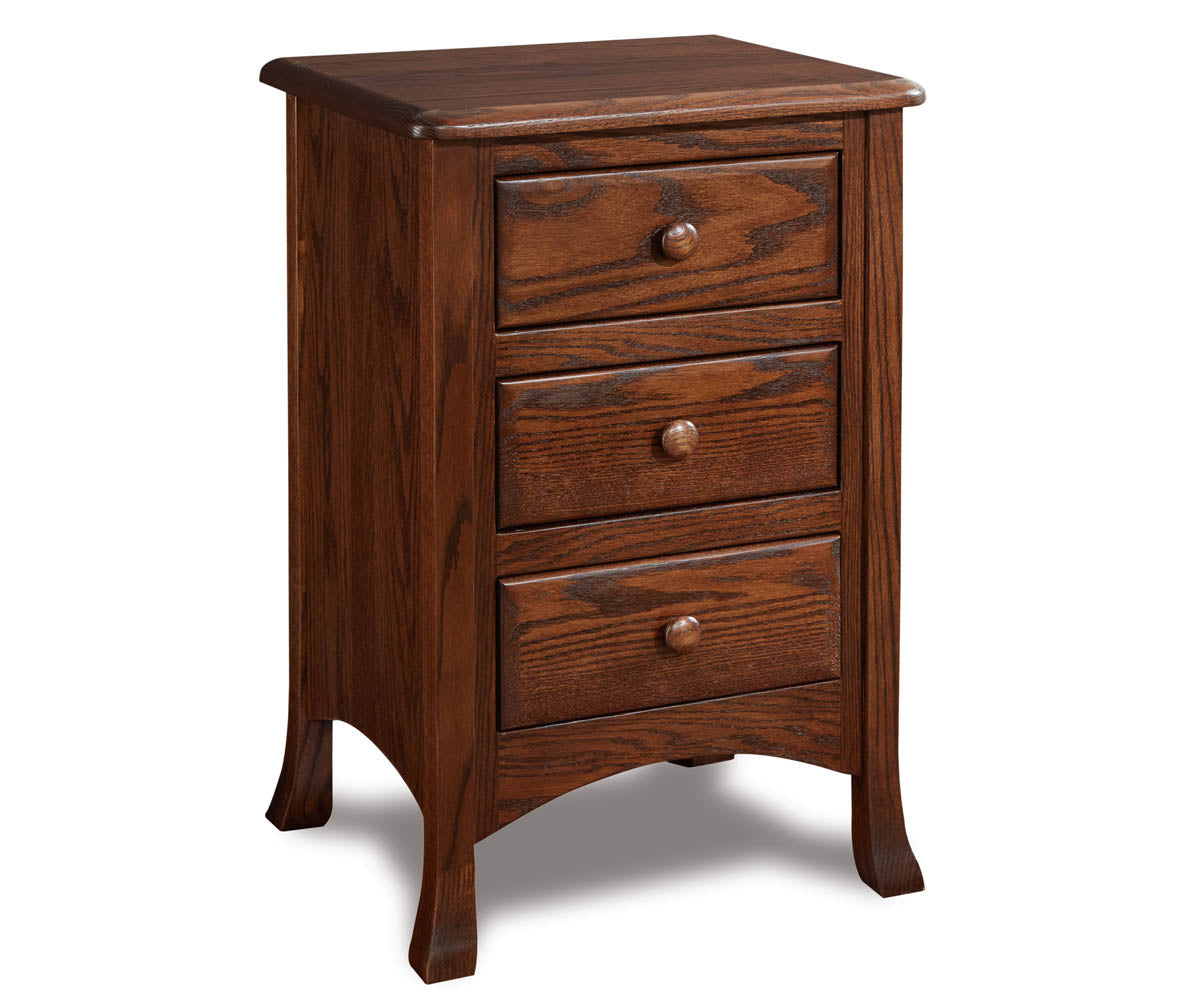 Carlisle 3 Drawer Nightstand – 21½"W