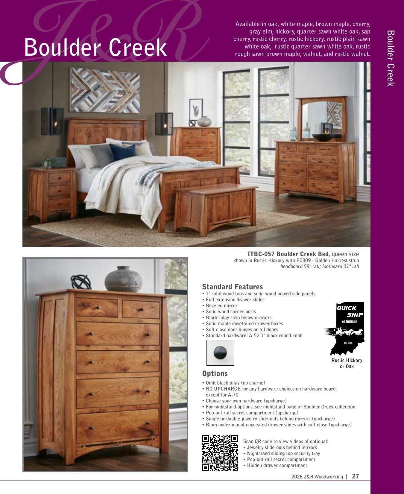 Boulder Creek Bedroom Collection