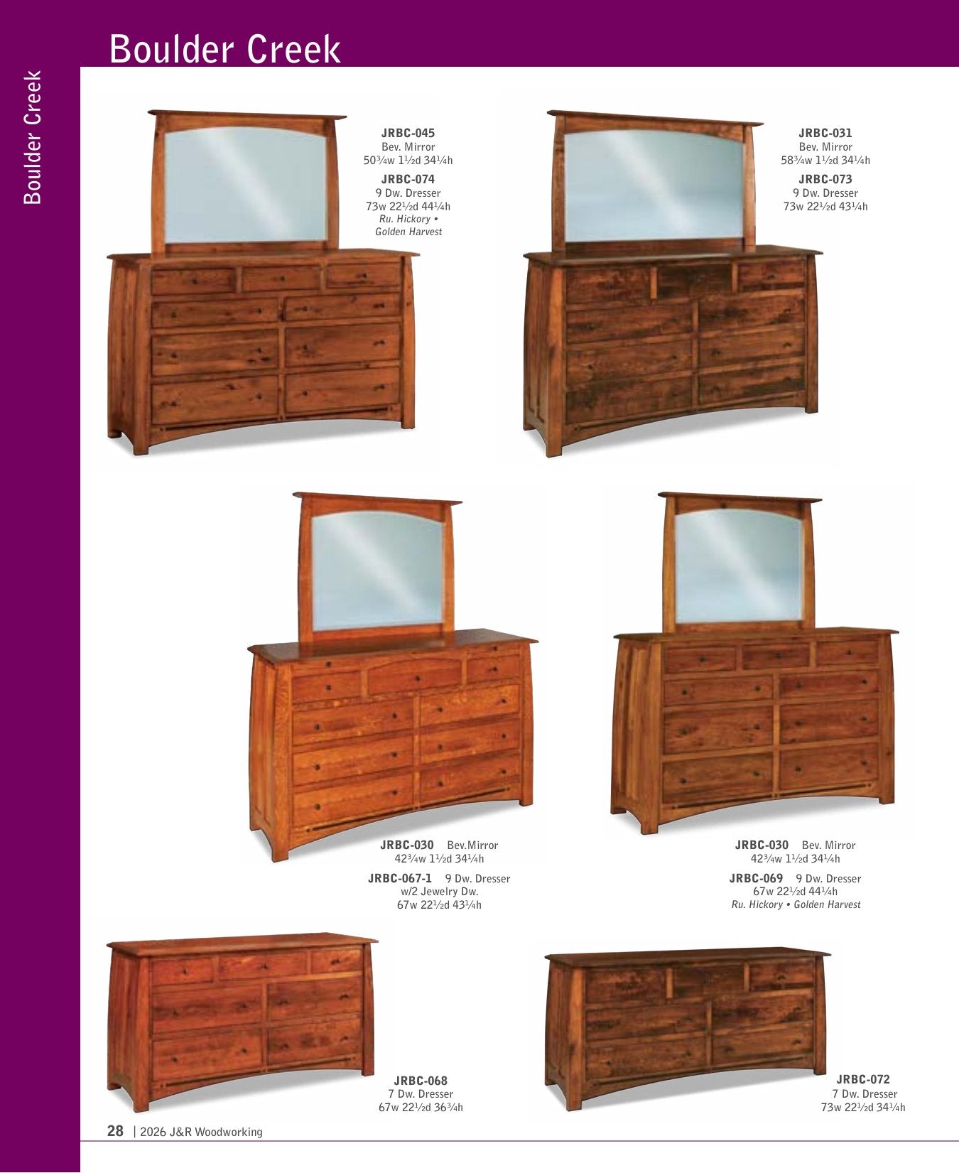 Boulder Creek Wardrobe Armoire; 1 drawer, 2 door – 47"W
