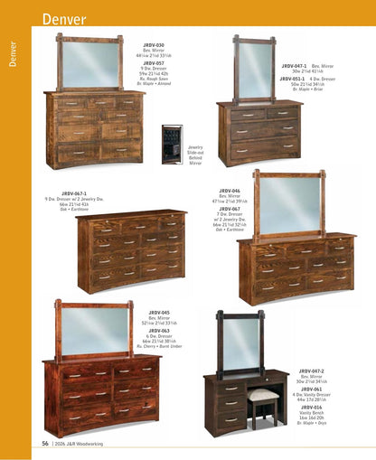 Denver Armoire, 2 drawer, 2 door – 40"W