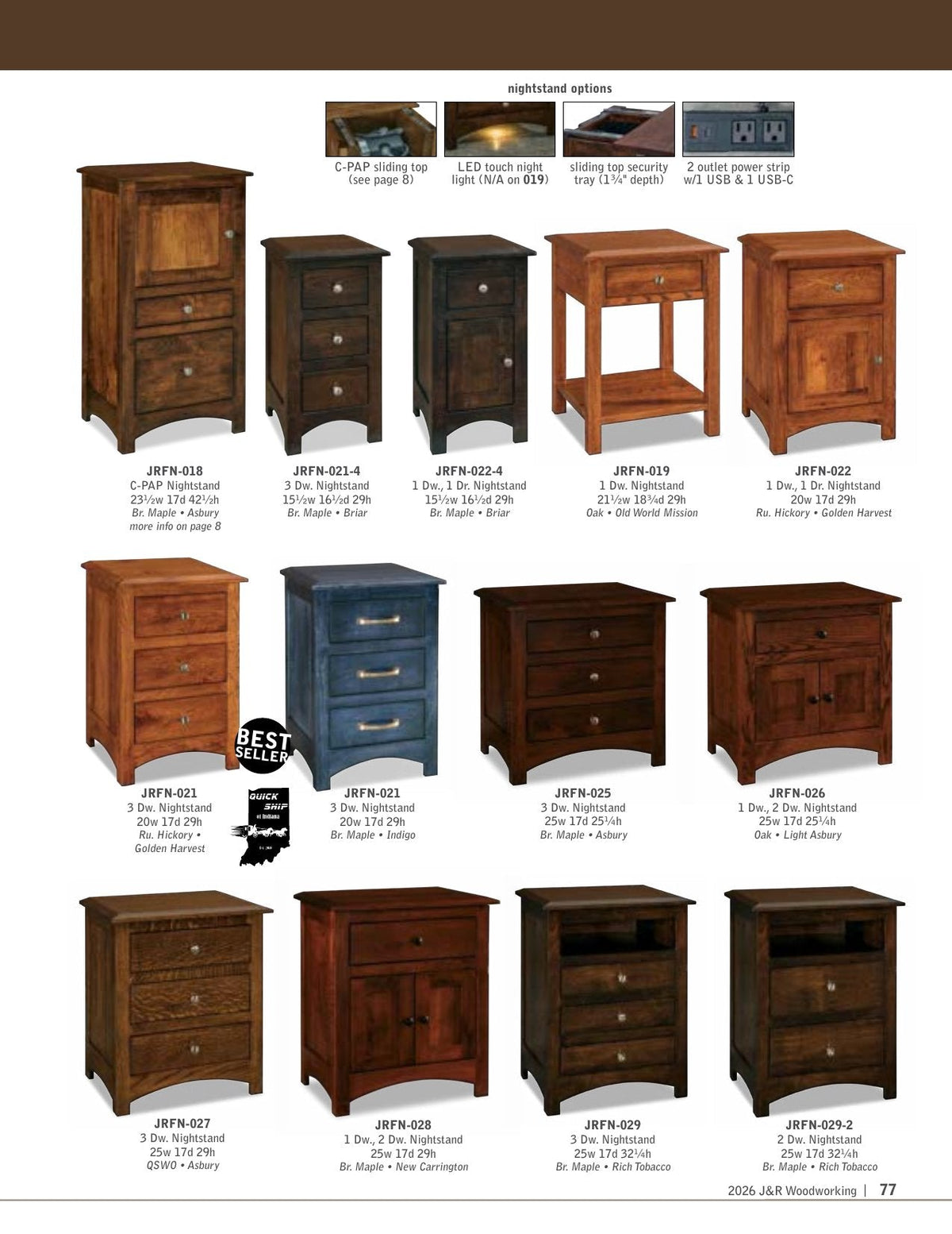 Finland 6 Drawer Lingerie Chest – 23½"W