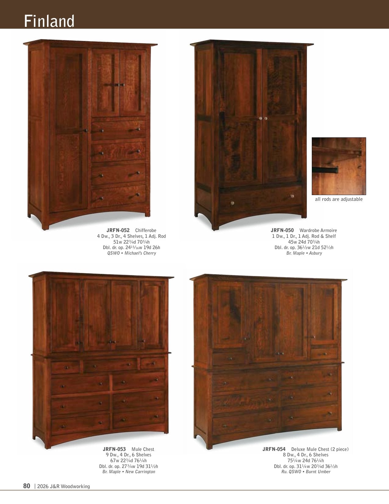 Finland Bedroom Collection