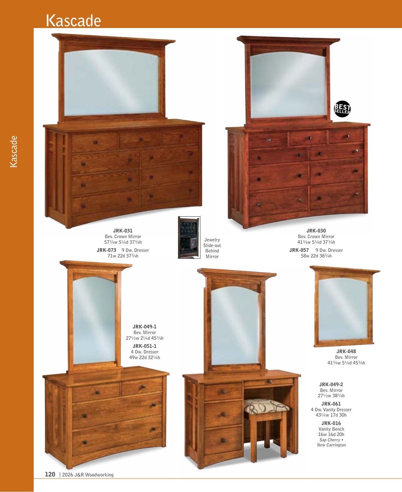 Kascade Wardrobe Armoire; 1 drawer, 2 doors – 48¼"W