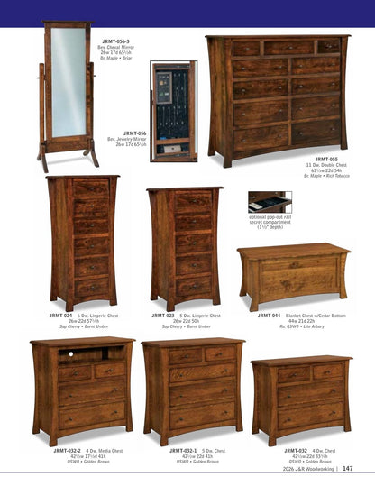 Matison Armoire; 3 drawer, 2 door – 43½"W