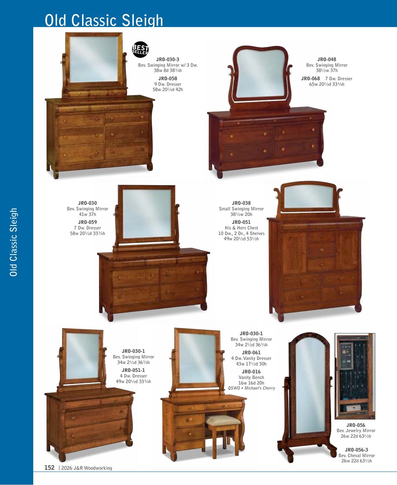 Old Classic Sleigh Bed