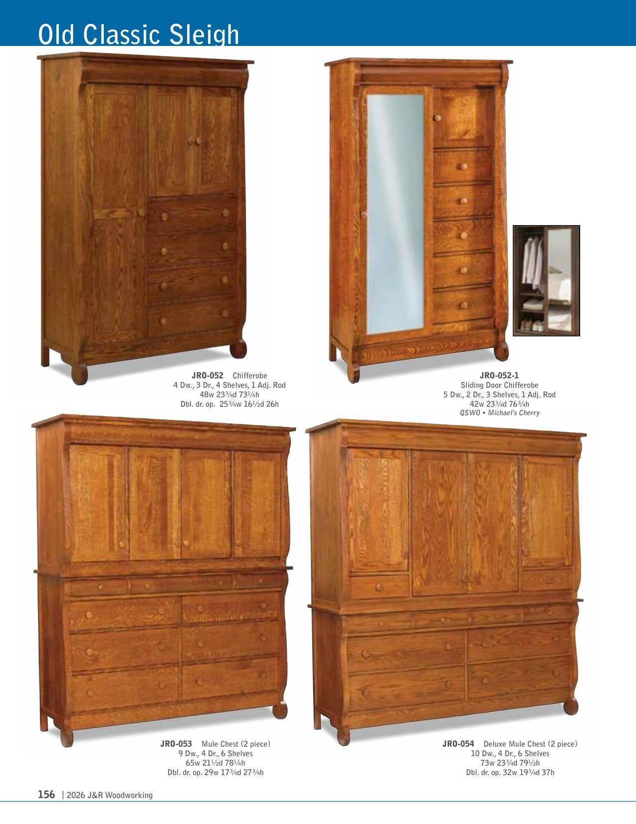 Old Classic Sleigh Bed