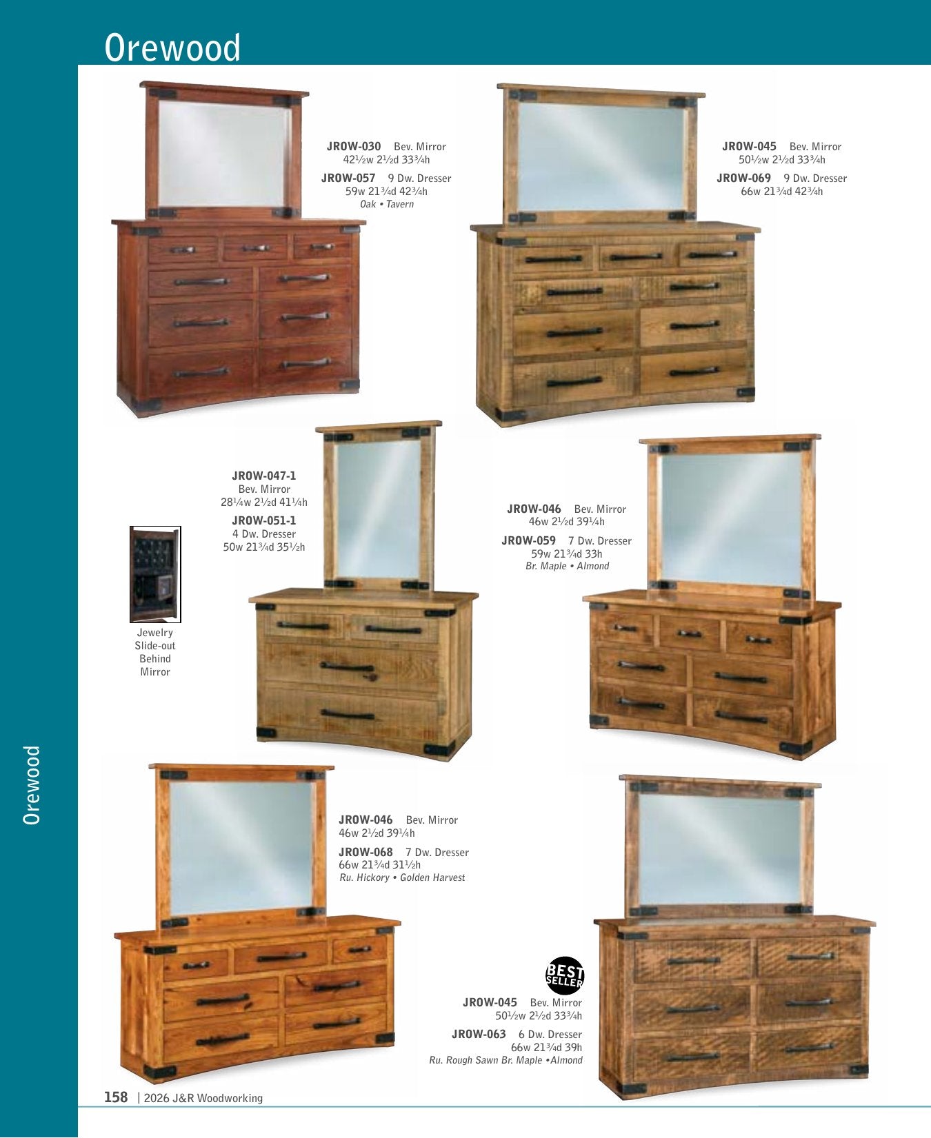 Orewood Bed