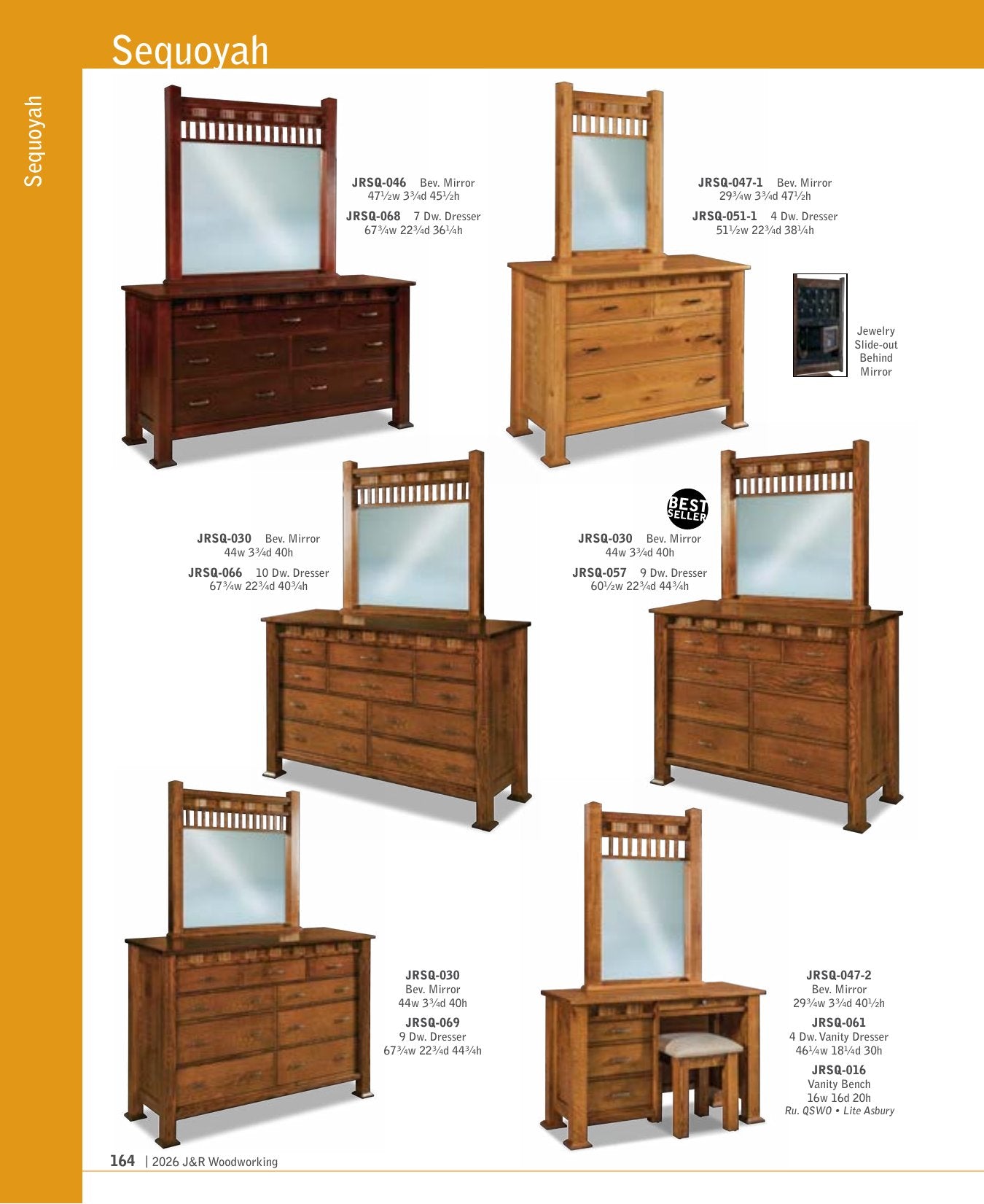 Sequoyah Armoire; 3 drawer, 2 door – 43½"W