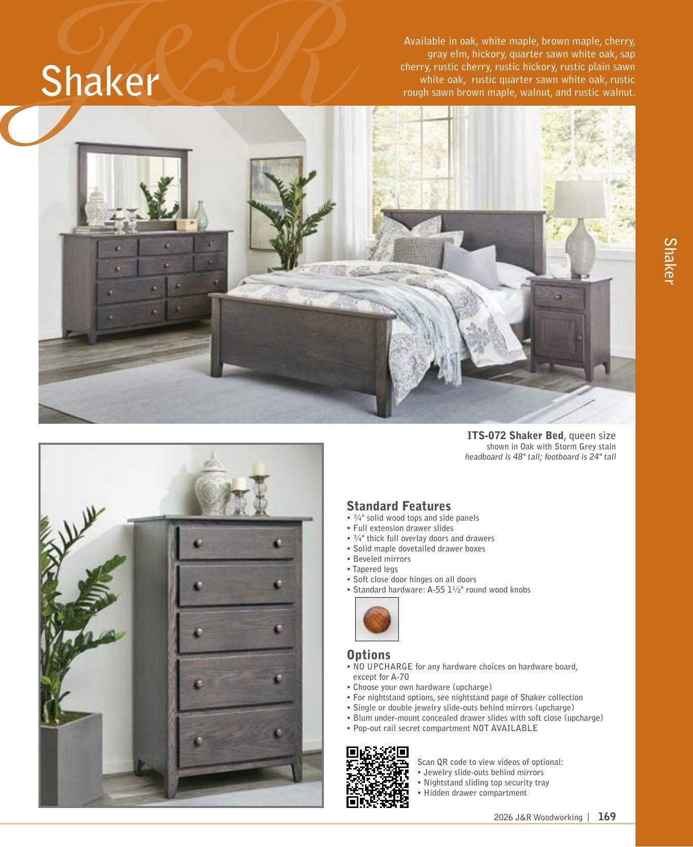 Shaker Bedroom Collection