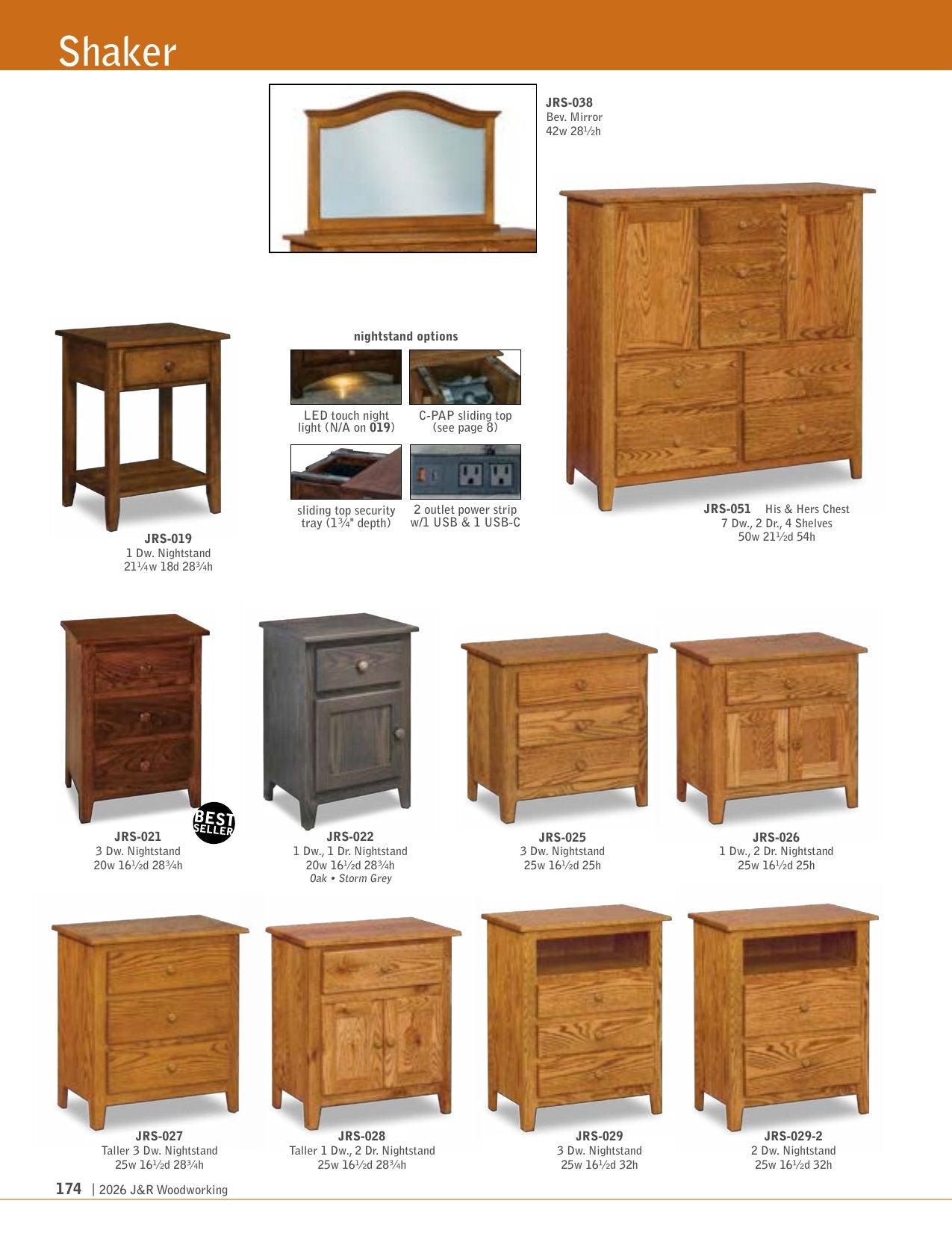 Shaker Bedroom Collection