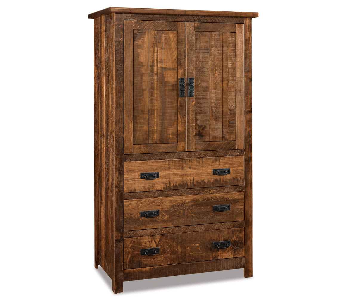 Dumont Armoire; 2 drawer, 2 door – 40"W