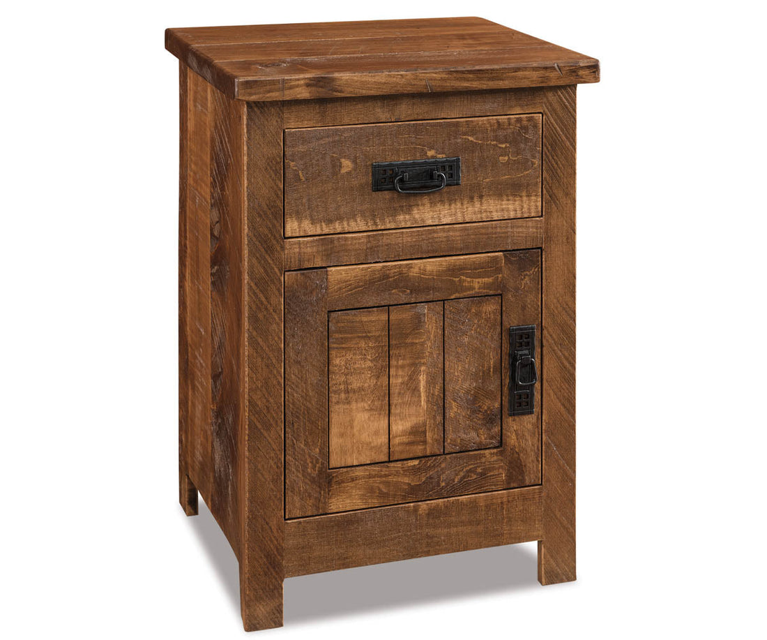 Dumont 1 Drawer, 1 Door Nightstand – 20"W