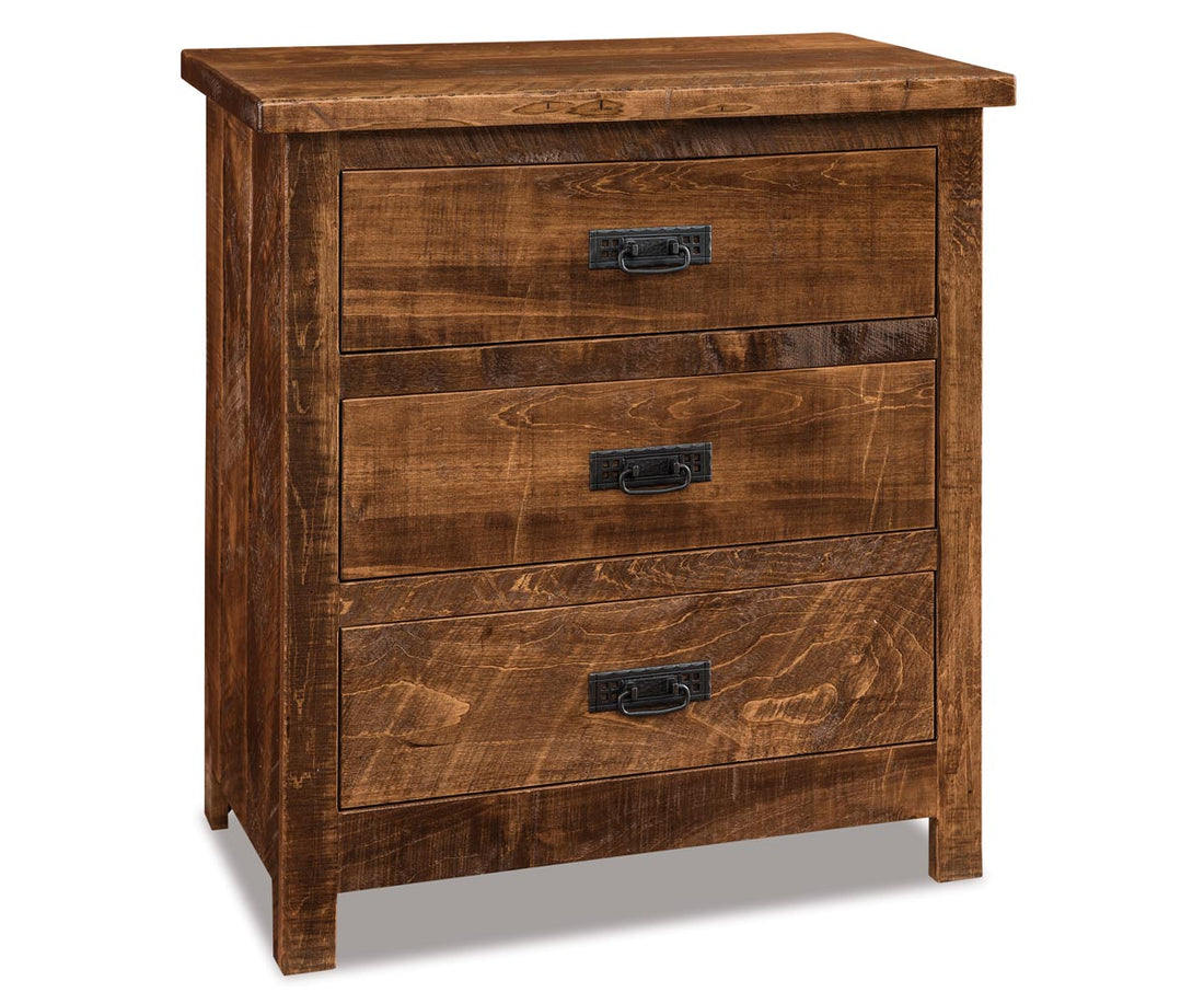 Dumont 3 Drawer Nightstand – 30"W