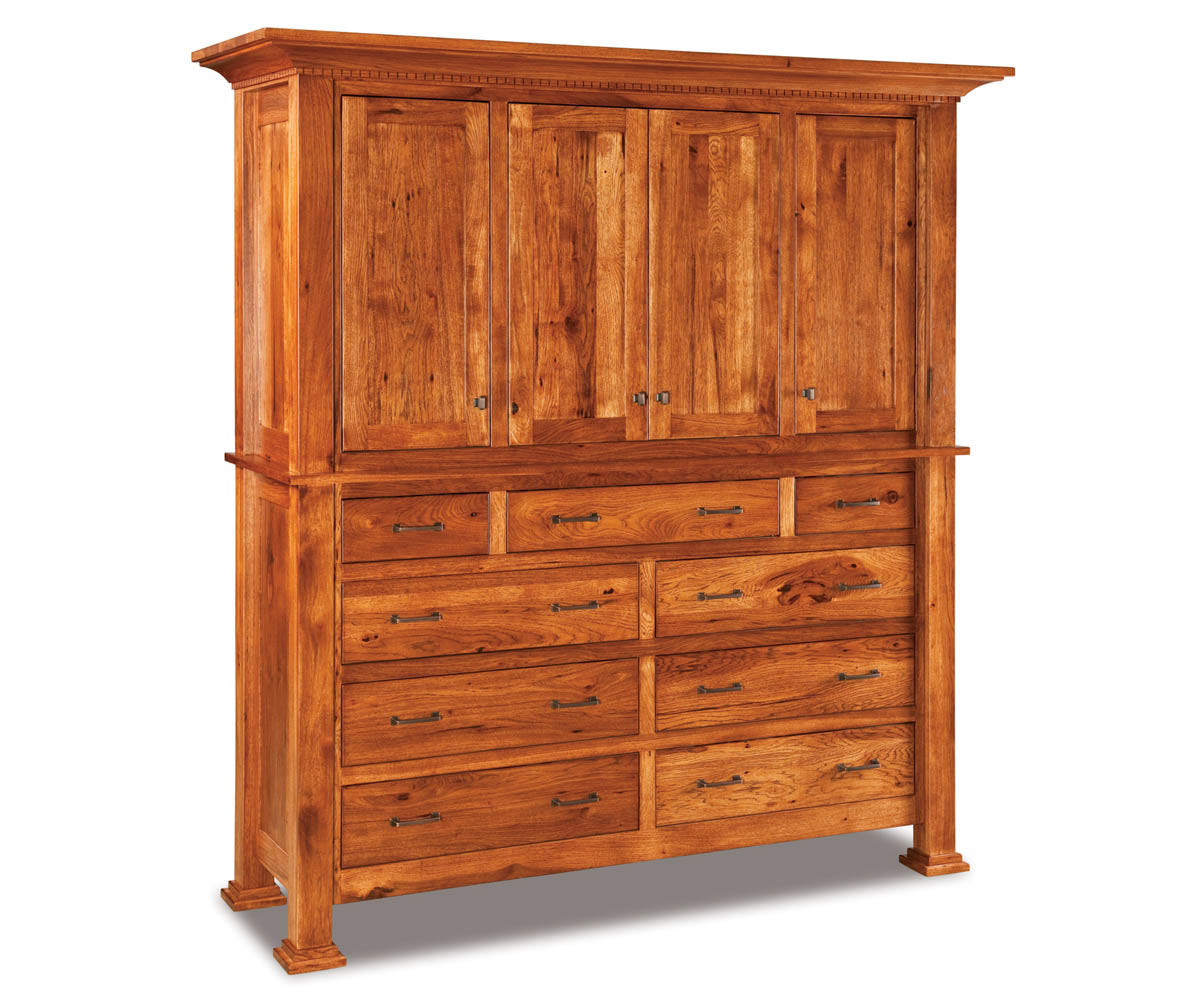 Empire 2pc. Mule Chest; 9 drawer, 4 door – 74½"W