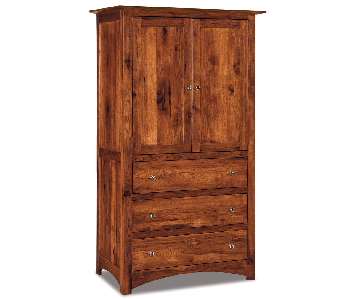 Finland Armoire; 2 drawer, 2 door – 41"W
