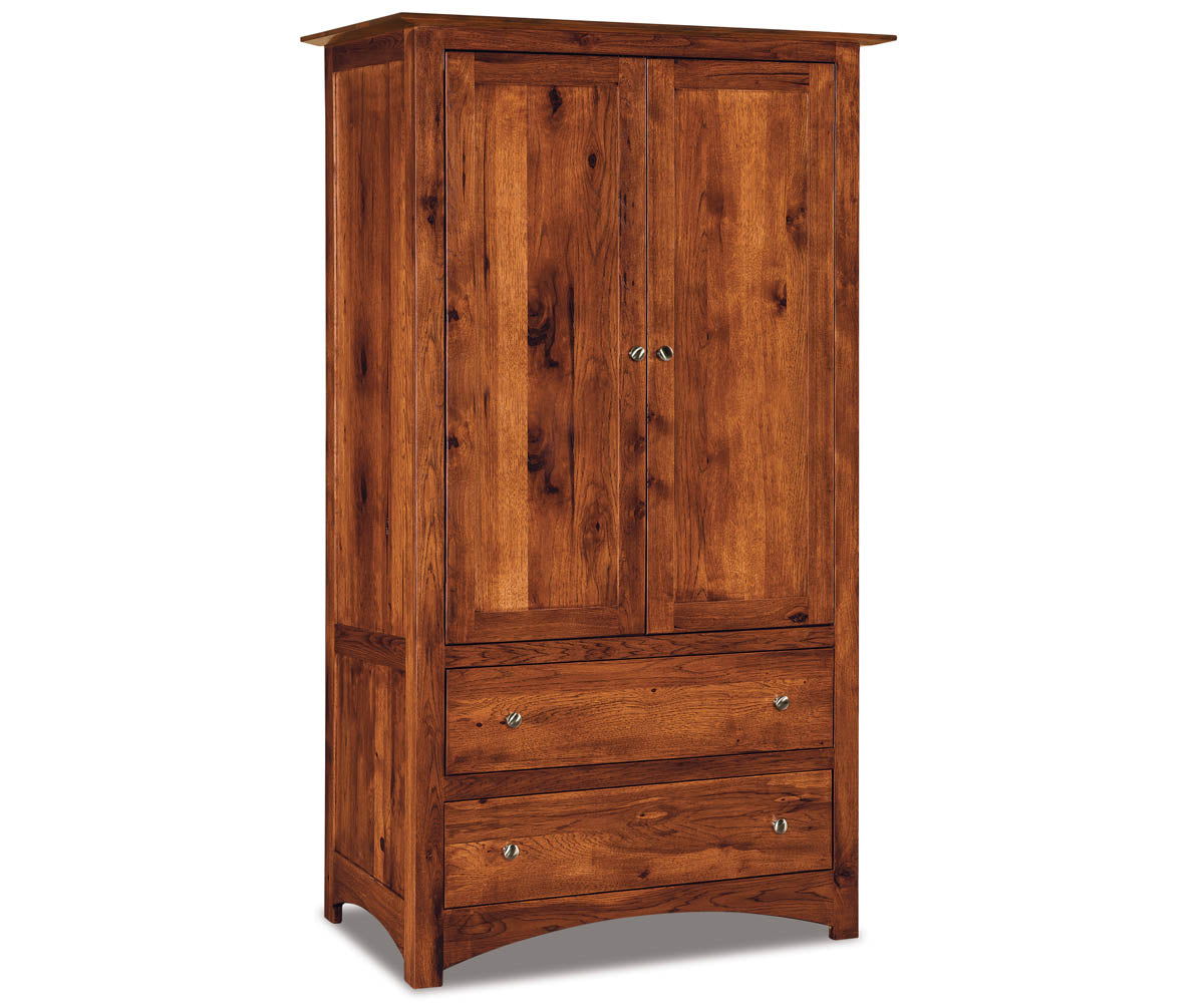 Finland Armoire; 2 drawer, 2 door – 41"W
