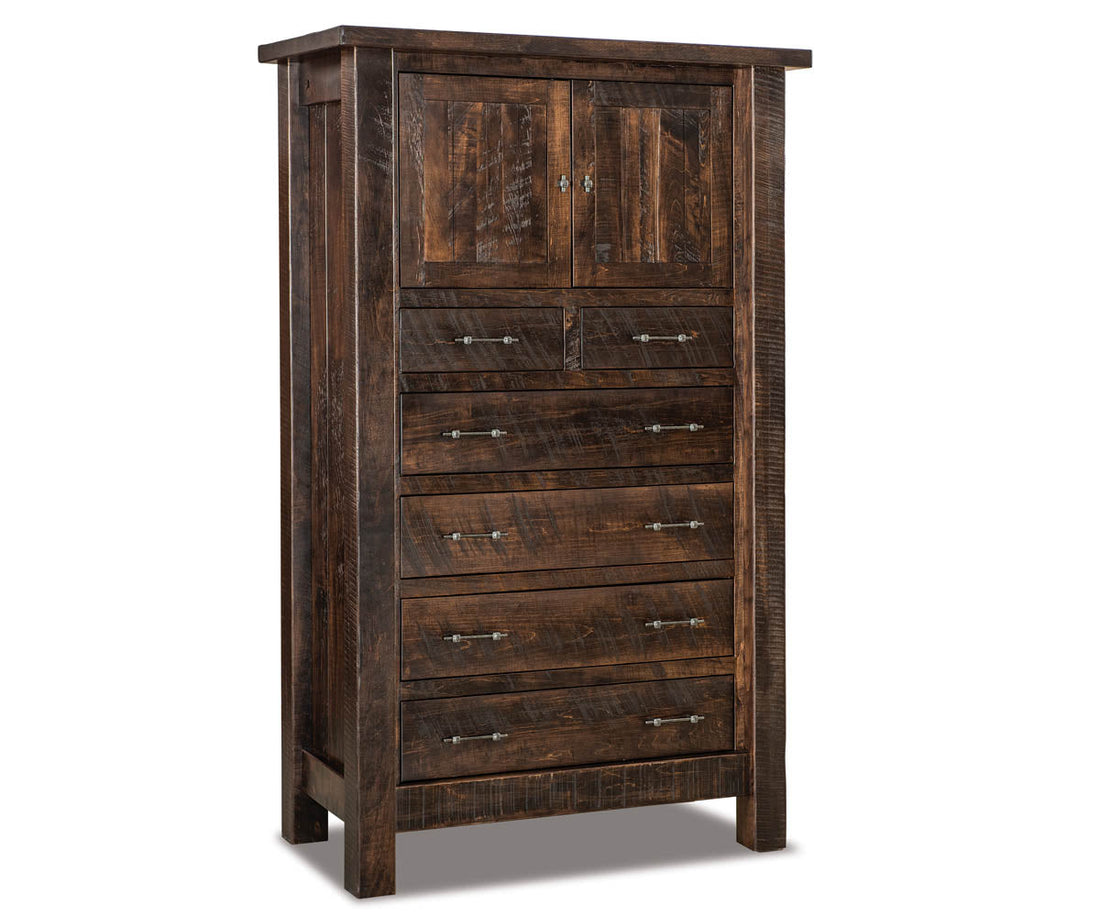 Houston Chest Armoire; 6 drawer, 2 door – 45"W
