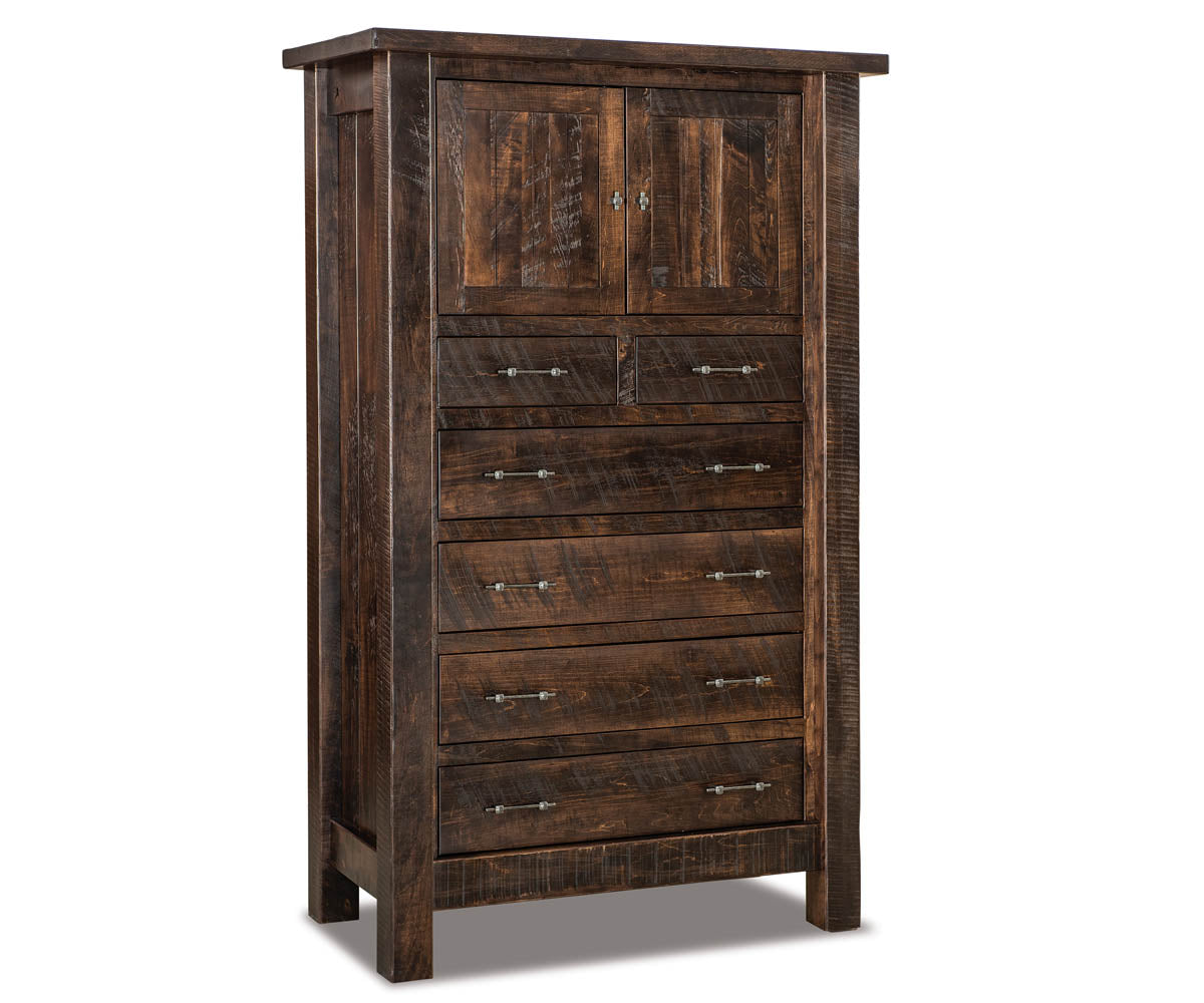 Houston Chest Armoire; 6 drawer, 2 door – 45"W