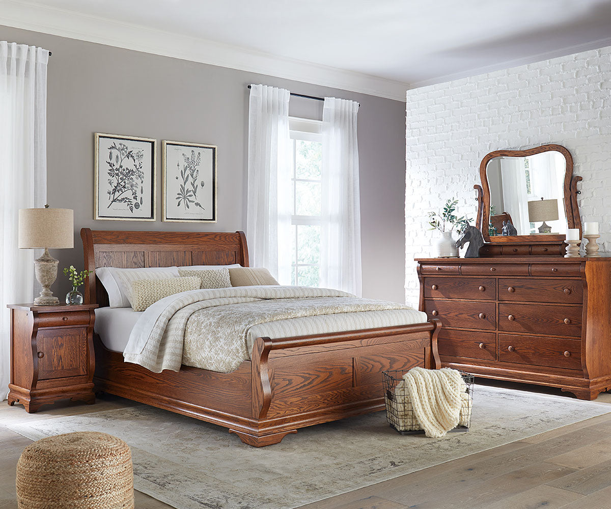 Chippewa Sleigh Bed