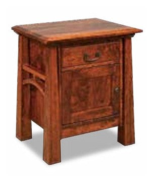 Artesa 1 Drawer, 1 Door Nightstand – 25"W