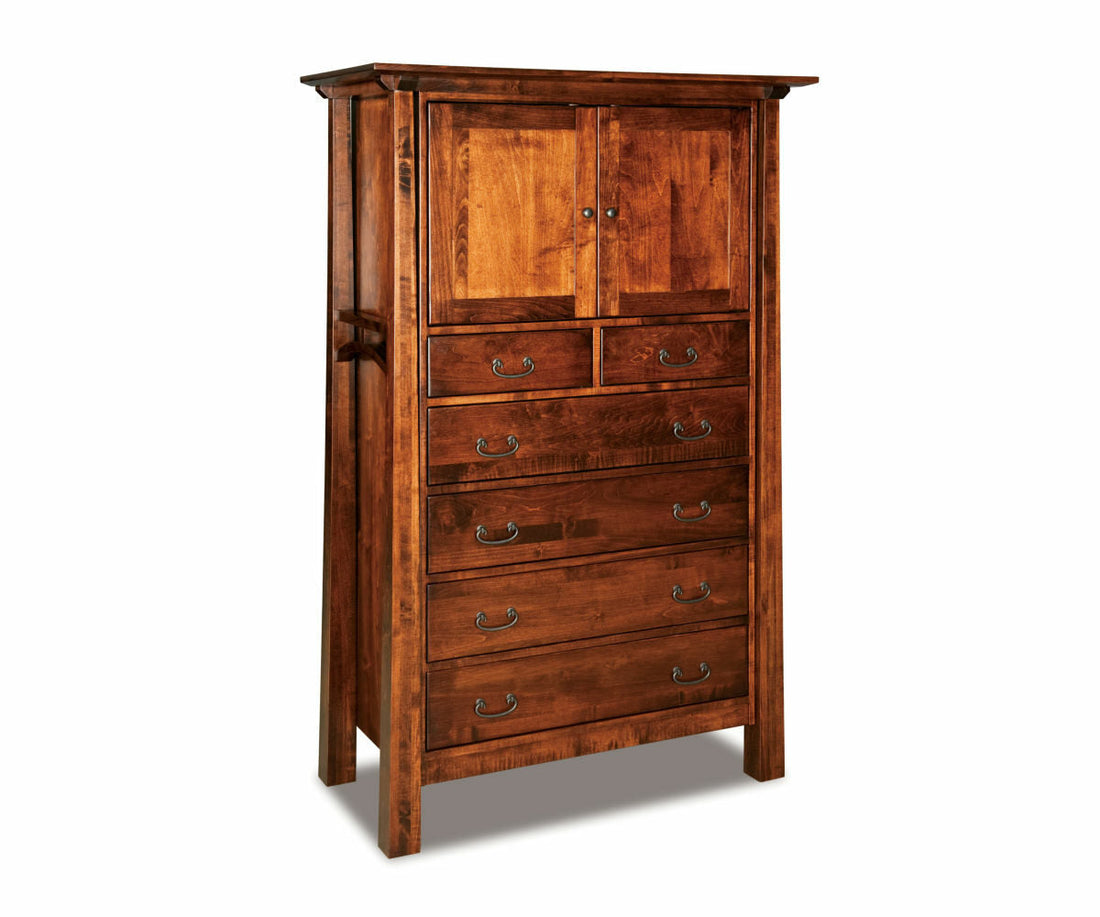 Artesa Chest Armoire; 6 drawer, 2 door – 46"W