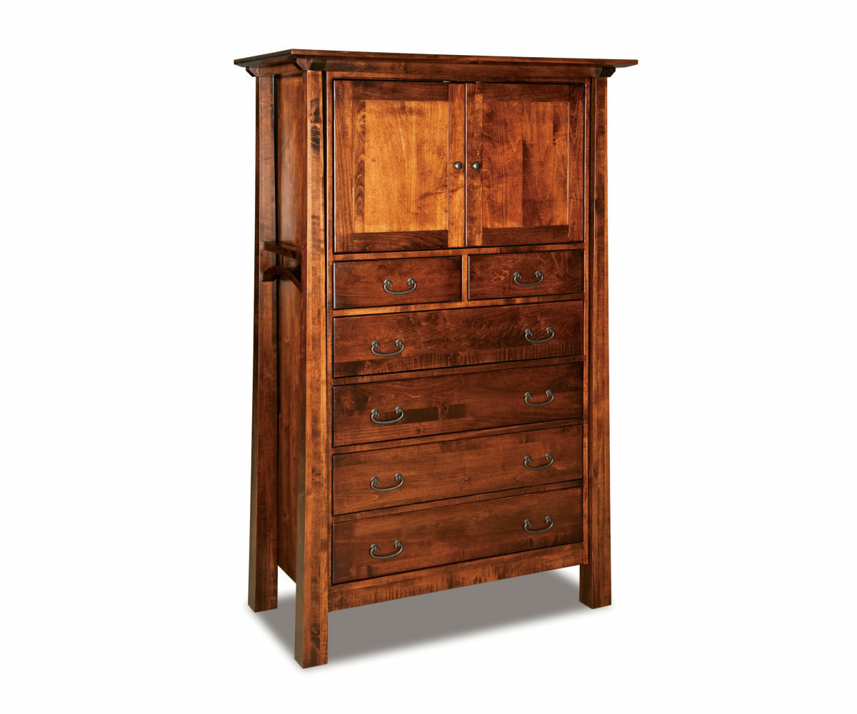 Artesa Chest Armoire; 6 drawer, 2 door – 46"W