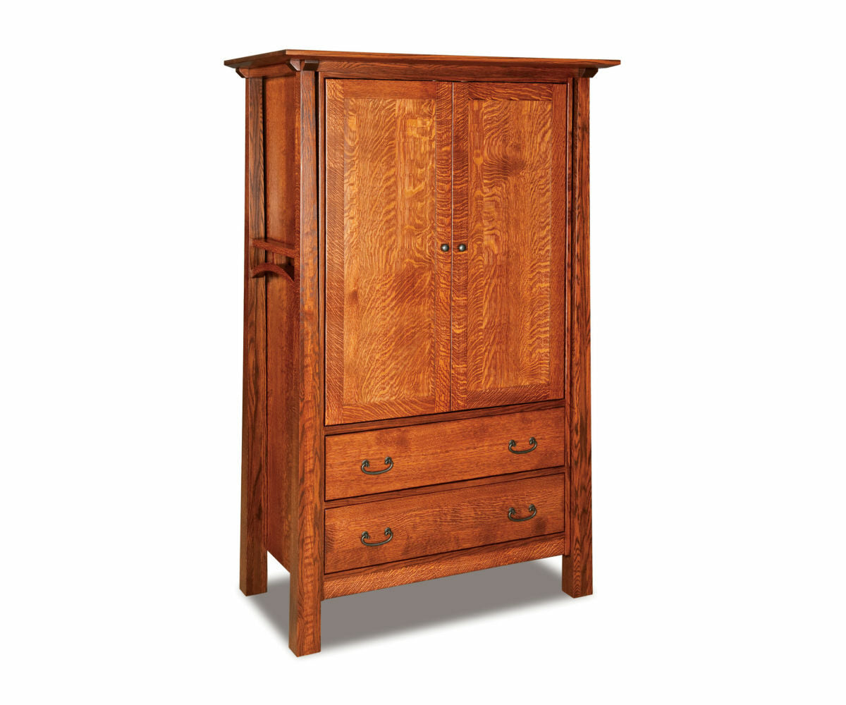 Artesa Armoire; 2 drawer, 2 door – 46"W