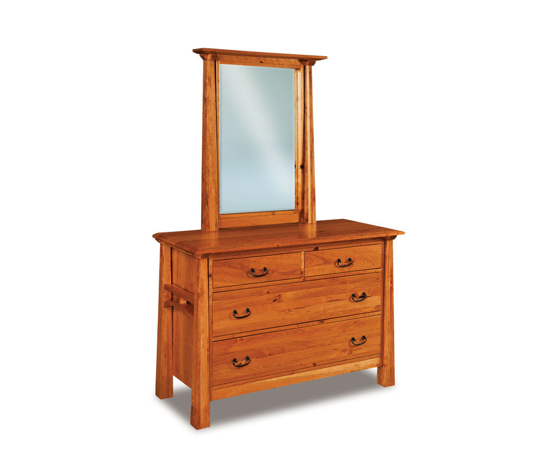 Artesa 4 Drawer Dresser with Beveled Mirror – 53¼"W