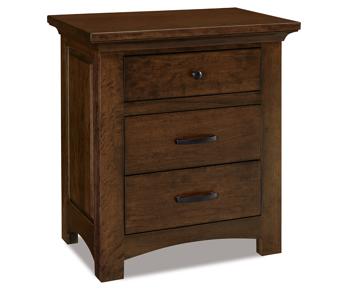 Abby 3 Drawer Nightstand – 28¾"W