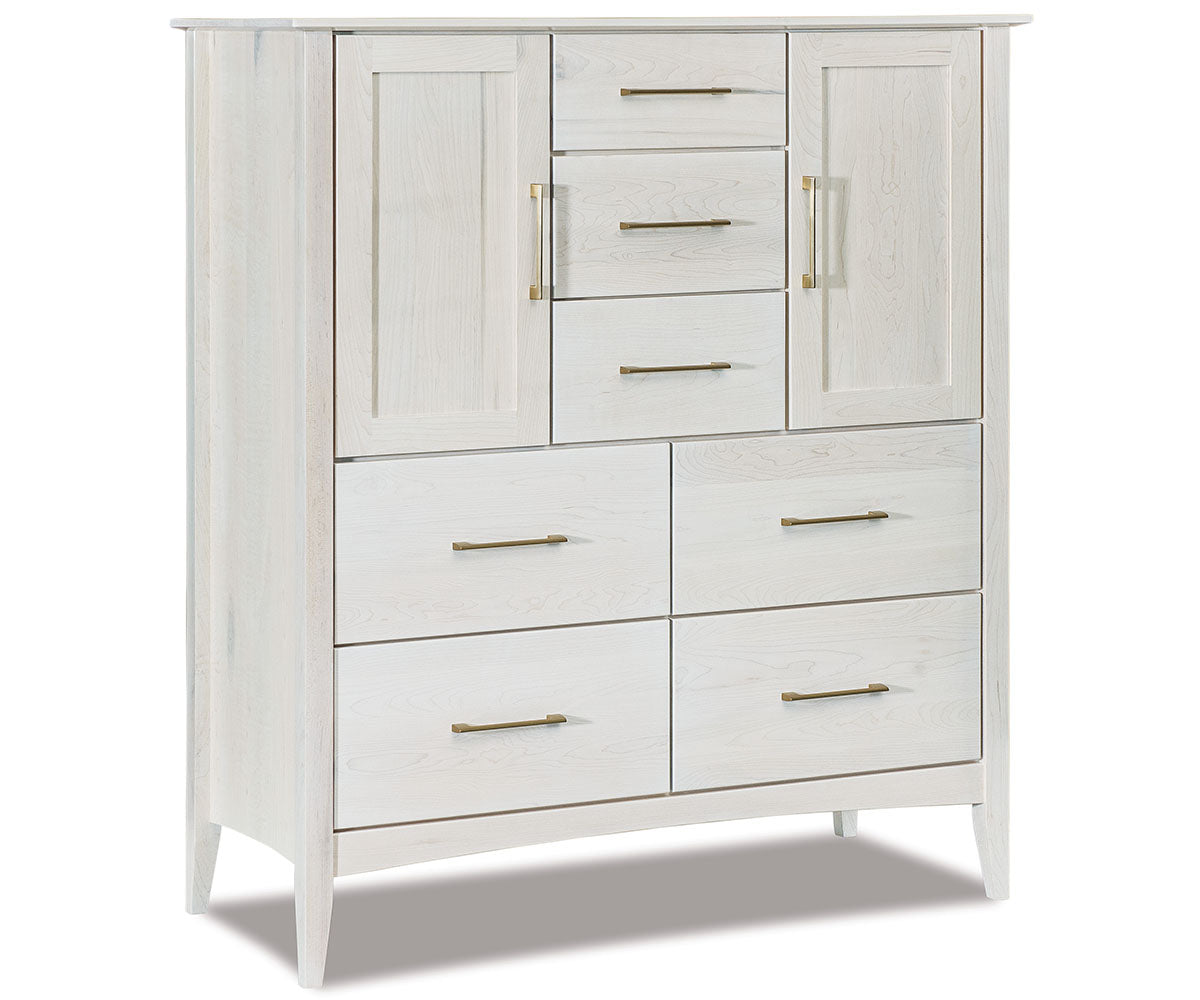 Atlantic His & Hers Chest; 7 drawer, 2 door – 50"W