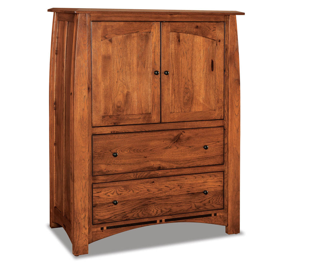 Boulder Creek Door Chest; 2 drawer, 2 door – 41"W