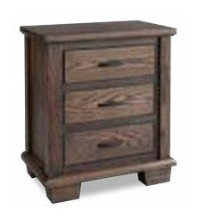 Burlington 3 Drawer Nightstand – 30"W