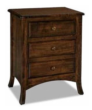 Carlisle 3 Drawer Nightstand – 26"W x 32"H